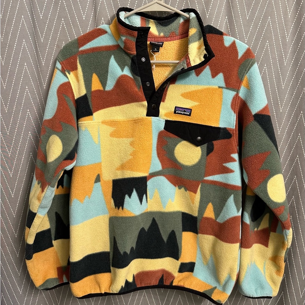 Patagonia Kids Lightweight Synchilla Snap-T Pullover